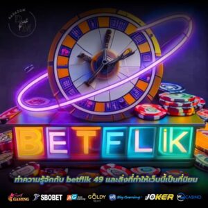 ทำความรู้จักกับ betflik 49 และสิ่งที่ทำให้เว็บนี้เป็นที่นิยม